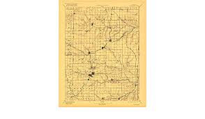 Amazon.com: YellowMaps Burlingame KS topo map, 1:125000 Scale, 30 X 30  Minute, Historical, 1894, Updated 1922, 19.92 x 16.23 in - Polypropylene :  Home & Kitchen