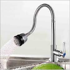 Warna dasar seperti silver, putih dan pink. 1 Set Kran Sink Meja Keran Angsa Cuci Piring Kran Sink Flexible 2 Mode Shopee Indonesia