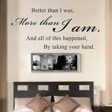 Pin By Ashley Rivera On Decorations Bedroom Quotes Home Decor Vinyl Quotes
