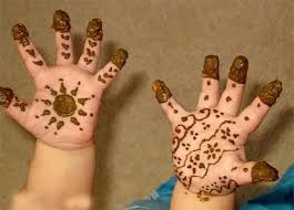 Mehndi On A Baby S Hands Henna Designs Easy Henna Designs For Kids Beginner Henna Designs