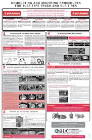 Osha Charts Tire Industry Association