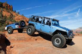 Family Accommodations A Jk Wrangler And Trailer Combo Fits This Family Well