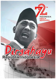 Poster Hut Ri 72 Dirgahayu Kemerdekaan Indonesia Logo Concept Poster Design