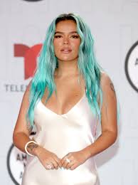Karol g accepts the award for #1 artista de la juventud femenina onstage at premios juventud 2021 at watsco center on july 22, 2021 in coral gables, florida. Karol G 2021 Latin American Music Awards Celebmafia