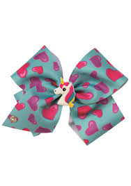 Jojo Siwa Blue Bow With Charm