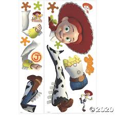 The toys are reincarnated as their human (or alien) counterpart in the buzz lightyear no archive warnings apply. Toy Story Jessie Giant Peel Stick Giant Decal Oriental Trading