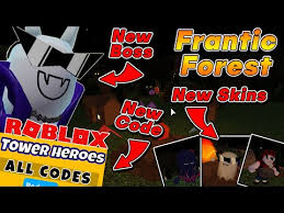 Tower heroes codes can give items, pets, gems, coins and more. Tower Heroes Codes Frantic Forest Update New Tempre Boss New Skins Roblox All Codes May 2020