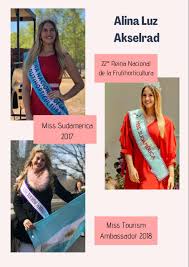 Por outro lado, essa será a primeira vez desde a estreia do concurso em 1952 que a alemanha não envia uma. Alina Akselrad La Cordobesa Candidata A Miss Universo Argentina 2020 La Belleza No Se Mide Ni Se Pesa Se Demuestra La Jornada Web
