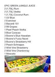 Epic Jungle Juice Epic Juice Jungle Jungle Juice Jungle Juice Recipe Simple Jungle Juice Recipe