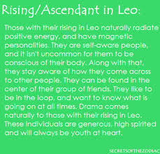 The World Of Astrology Leo Ariesmoon Librarising Leo Horoscope Leo Rising Astrology
