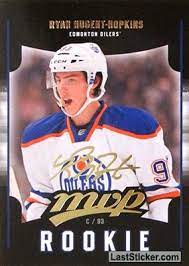 Thanks to @locallaundry & @tssportsagency in helping bre & i launch our 2nd clothing line of the #93collection supporting @ksedmonton ! Card Mvp127 Ryan Nugent Hopkins Upper Deck Nhl Victory 2011 2012 Laststicker Com