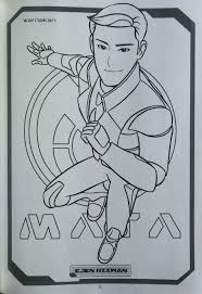 Walt disney wallpaper of princess aurora from sleeping beauty 1950. Ejen Ali Misi Aktiviti Mewarna 3