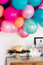 Simple Balloon Decoration Simple Birthday Design Ideas The Frame A Design Blog By Crate And Barrel Crate And Barrel Simple Birthday Decorations Simple Birthday Party Birthday Party Decorations