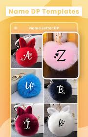 Letter dp wallpaper & creative name art app use an awesome image . Name Letter Dp Profile Maker For Android Apk Download