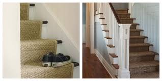 We knew they were dated, but how could we update them after a trip to ikea, we came home with three of the osted jute runners and 3 grippers that ikea. How To Install A Seagrass Stair Runner Shine Your Light