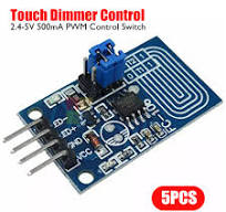 5PC Capacitive Touch LED Dimmer PCB Board PWM Control Switch Module 2.4-5V  500mA