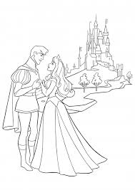 Aurora is one of the first disney princesses. Aurora And Prince Philip Coloring Pages Disney Princesses Coloring Pages Colorings Cc