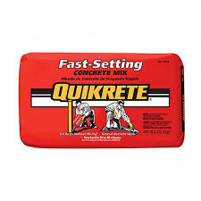 One for 24 mhz the other 18 mhz using ali tubes. Quikrete Fast Setting Concrete Mix Bee Green Recycling Supply Oakland Ca