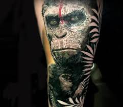 Tattoos planets search the o jays forward planet of the apes pin 2. Planet Of The Apes Tattoo By Michael Taguet Post 16215