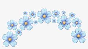 Floral Flower Crown Blue Pastel Freetoedit Pink Flower Crown Png Transparent Png Crown Png Blue Flower Crown Pink Flower Crown