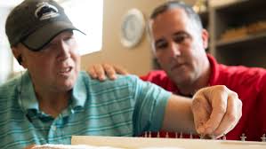 Glenn Allum undergoes therapy to work with his new thumb