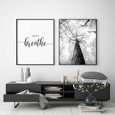 Just Breathe Printable Bedroom Wall Art Home Decor Wall Art Etsy Bedroom Wall Art Wall Decor Bedroom Relax Wall Art