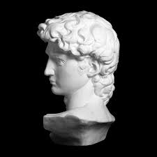 David Head Portraits Büste Kunst Skulptur Handwerk Dekorationen für Mini  Gips Statue Material Home Decoration Harz