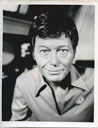 Star Trek The Motion Picture original portrait De Forrest Kelley as McCoy