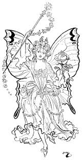 Free, printable mandala coloring pages for adults in every design you can imagine. Free Adult Fairy Coloring Pages Enchanted Designs Fairy Mermaid Coloring Library