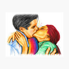 Cinema Kiss Love Art Illustration Romance Lovers Relationship Couple Drawing Kiss Movie Poster By Nymphainna Redbubble Love couple romantic love couple romantic couple romantic love romance symbol icon element background love couple vector. redbubble