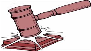 Image result for clip art banging gavel