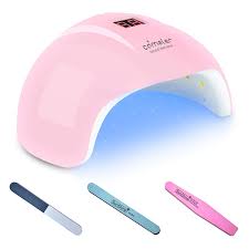 Uv Led Nail Lamp Gel Polish Light 24w Nail Dryer Nail Light With 3 Timer Setting Aooty