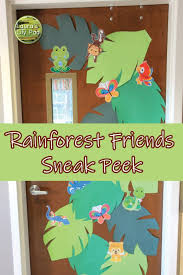 Come and take a look with us! Rainforest Prek Classroom Sneak Peek Laura S Lily Pad