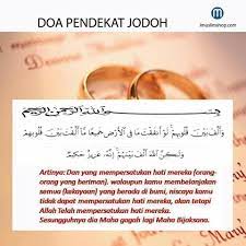 Doa Pendekat Jodoh Kutipan Doa Doa Kutipan Agama