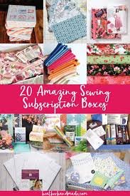 10 gifts beginner christmas diy gifts gifts for quilters gifts for sewers holiday how to melanie ham presents sewing. 20 Amazing Sewing Subscription Boxes Heather Handmade