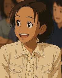 Hallie McDaniel ( Elise Neal ) em 'Pânico 2' (Scream 2, 1997) no estilo  Ghibli. #RelembrandoFilmes #Cinema #Nostalgia #Pânico #Slasher #Ghibli  #Anime #Trend #ChatGPT #SidneyPrescott #NeveCampbell #EliseNeal  #HallieMcDaniel