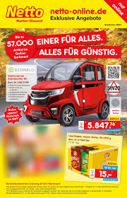 Netto werbung gmbh behält sich vor, die preise und angebote jederzeit zu aktualisieren oder zu ändern. Netto Marken Discount Prospekt 01 09 30 09 2020 Rabato