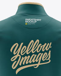 Download Men S Sweatshirt Mockup In Apparel Mockups On Yellow Images Object Mockups