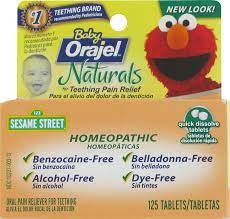 Baby Orajel Natural Teething Tablets 125 Count Fry S Food Stores