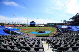 If the blue jays could somehow reconfigure a stadium on the same land to face towards the water, they'd have their own version of pnc park in pittsburgh or great american ballpark in cincinnati. A Totally Different Stadium Blue Jays Wowed By Sahlen Field Professional Buffalonews Com