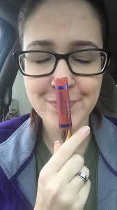 Missing lipstick and humorous reactions