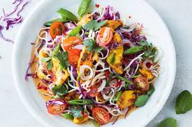 Kale, beet and bacon salad with goat cheesevinaigrette. Salad Recipes Hearty Enough For Dinner