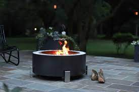 Luxeve Fire Pit Earth Rust In 2021 Fire Pit Glass Fire Pit Fire Pit Backyard