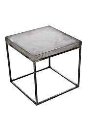 Concrete End Table Industrial Side Table Industrial Furniture Etsy Minimalist Coffee Table Coffee Table Steel Coffee Table