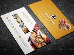 Business cards design with vistaprint: 45 Restaurant Business Cards Templates Psd Designs