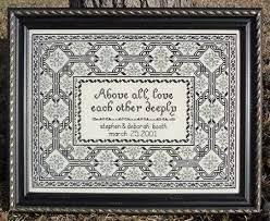 Model stitched on 36 ct. Pin On Weddings