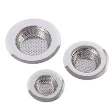 stainless steel kitchen sink strainer