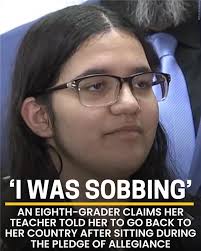 I was sobbing and I ran out of the room crying,” the 14-year-old said.  Story ⬇