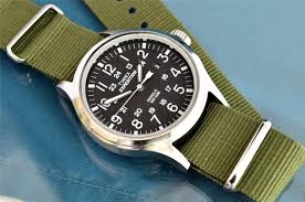 Timex Expedition Scout T49962 On A Green Nato Strap Uhren