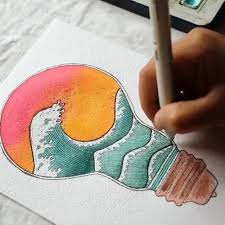 Drawing Is Still Basically The Same As It Has Been Since Prehistoric Times It Brings Together Man And The W In 2020 Painting Art Projects Watercolor Art Art Drawings